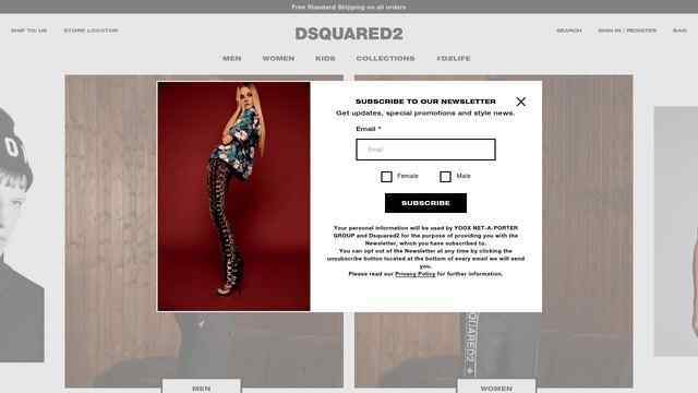 dsquared2官网